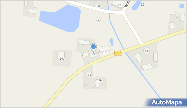 Wola Wierzbowska, Wola Wierzbowska, 11, mapa Wola Wierzbowska