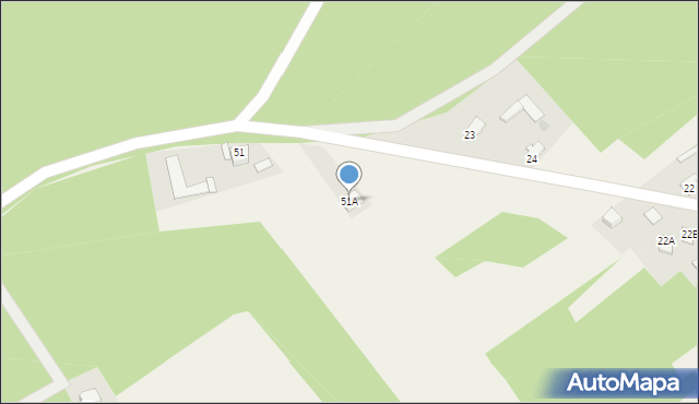 Wola Władysławowska, Wola Władysławowska, 51A, mapa Wola Władysławowska