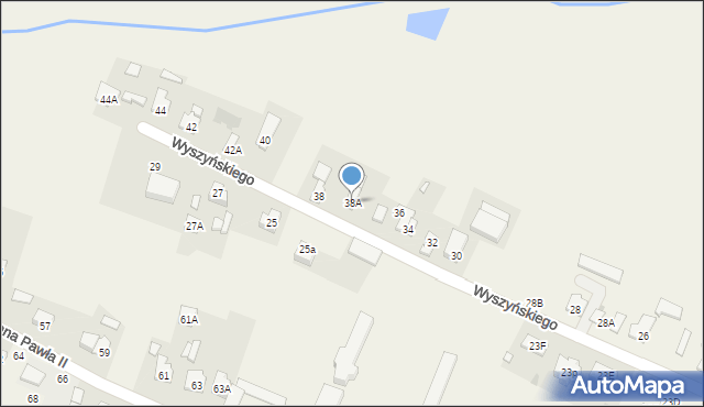 Wola Worowska, Wola Worowska, 38A, mapa Wola Worowska