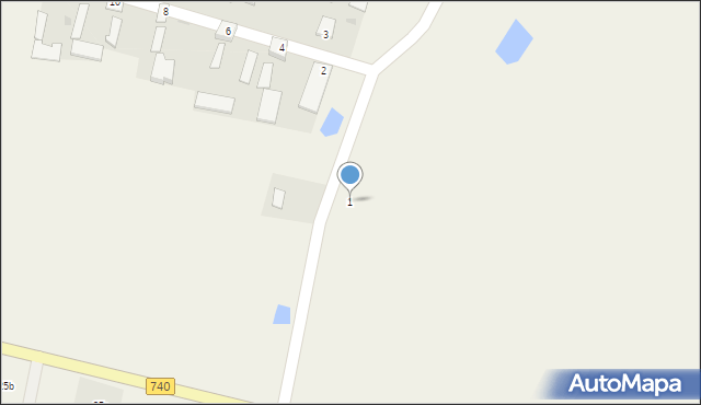 Wola Wrzeszczowska, Wola Wrzeszczowska, 1, mapa Wola Wrzeszczowska