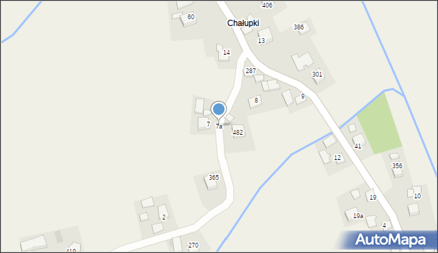 Wola Zabierzowska, Wola Zabierzowska, 7a, mapa Wola Zabierzowska