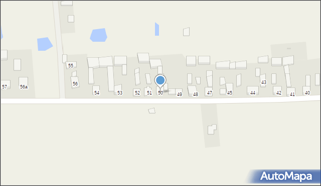 Wola Zaleska, Wola Zaleska, 50, mapa Wola Zaleska