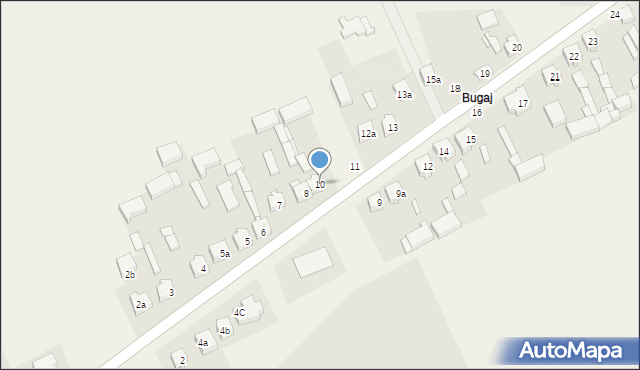 Wola Załężna, Wola Załężna, 10, mapa Wola Załężna