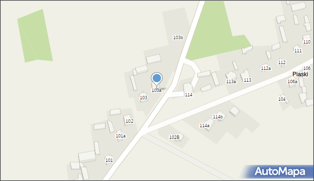 Wola Załężna, Wola Załężna, 103a, mapa Wola Załężna