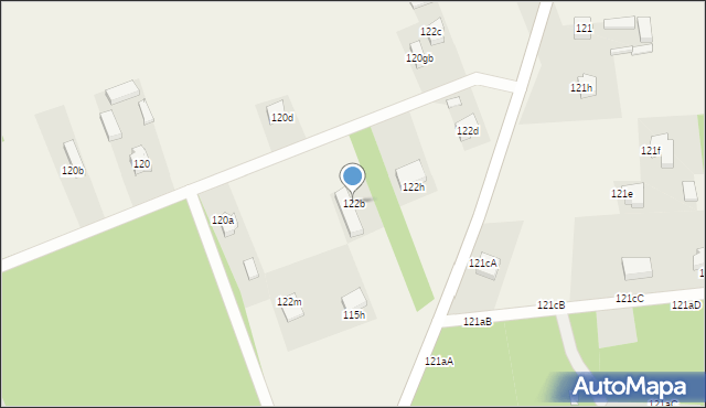 Wola Załężna, Wola Załężna, 122b, mapa Wola Załężna