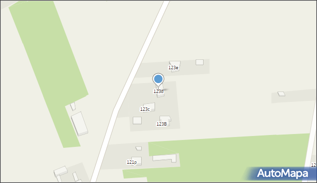 Wola Załężna, Wola Załężna, 123d, mapa Wola Załężna