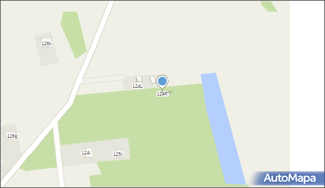 Wola Załężna, Wola Załężna, 124K, mapa Wola Załężna