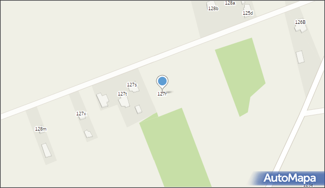 Wola Załężna, Wola Załężna, 127r, mapa Wola Załężna