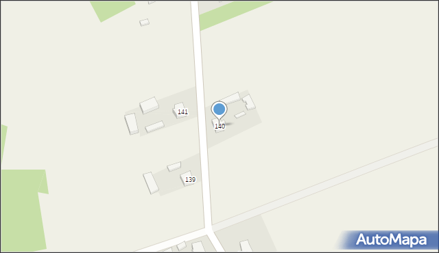 Wola Załężna, Wola Załężna, 140, mapa Wola Załężna