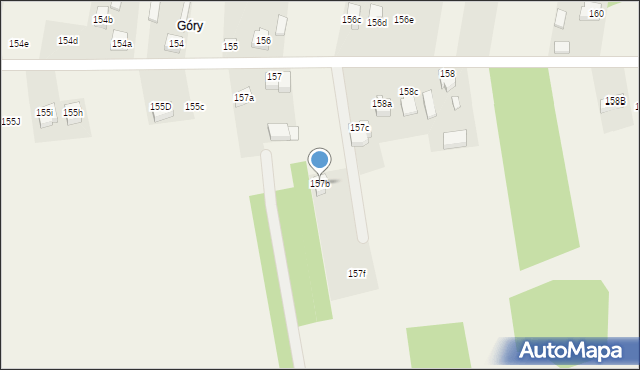 Wola Załężna, Wola Załężna, 157b, mapa Wola Załężna