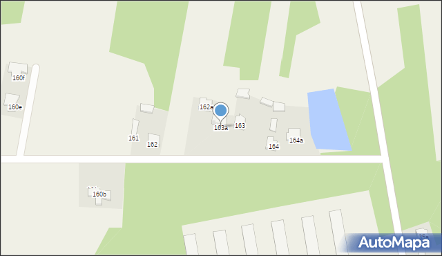 Wola Załężna, Wola Załężna, 163a, mapa Wola Załężna