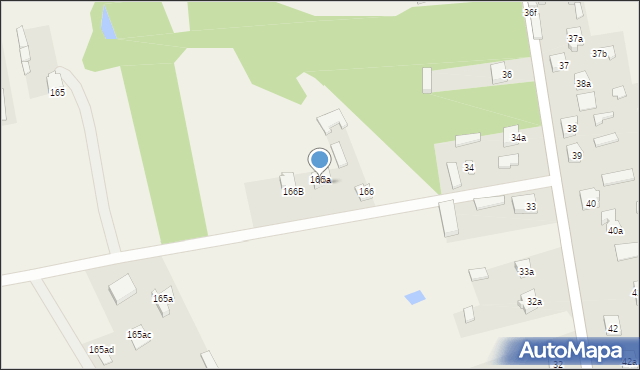 Wola Załężna, Wola Załężna, 168, mapa Wola Załężna