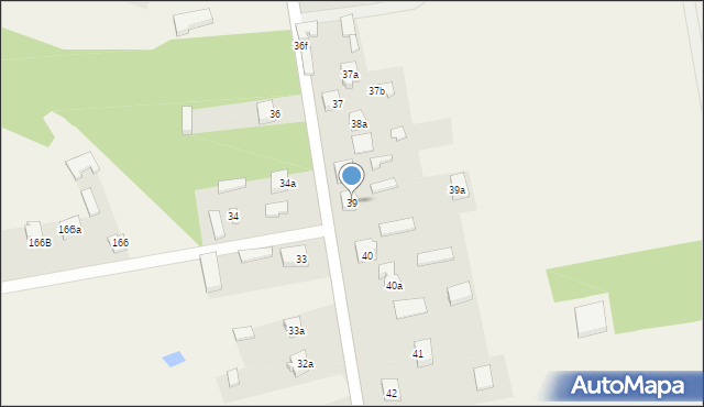 Wola Załężna, Wola Załężna, 39, mapa Wola Załężna