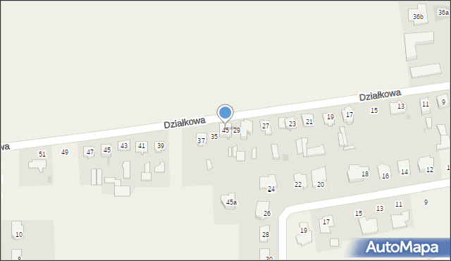 Wola Zambrowska, Wola Zambrowska, 45, mapa Wola Zambrowska
