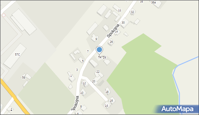 Wola Zambrowska, Wola Zambrowska, 7A, mapa Wola Zambrowska