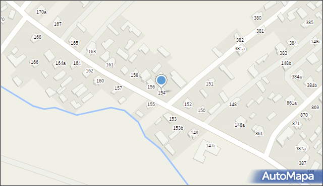 Wola Zarczycka, Wola Zarczycka, 154, mapa Wola Zarczycka