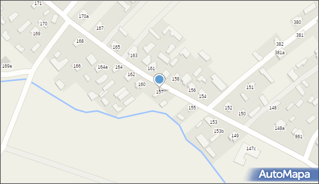 Wola Zarczycka, Wola Zarczycka, 157, mapa Wola Zarczycka