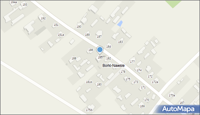 Wola Zarczycka, Wola Zarczycka, 185, mapa Wola Zarczycka