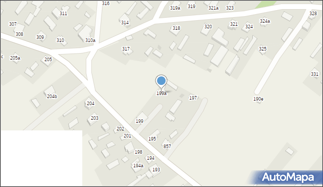 Wola Zarczycka, Wola Zarczycka, 199a, mapa Wola Zarczycka