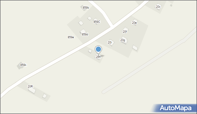 Wola Zarczycka, Wola Zarczycka, 20h, mapa Wola Zarczycka