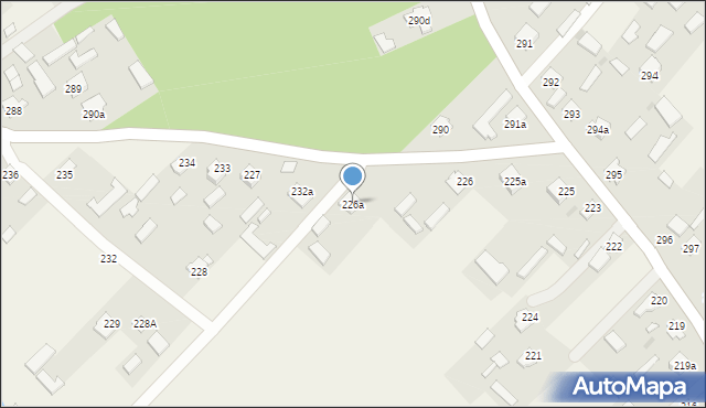 Wola Zarczycka, Wola Zarczycka, 226a, mapa Wola Zarczycka