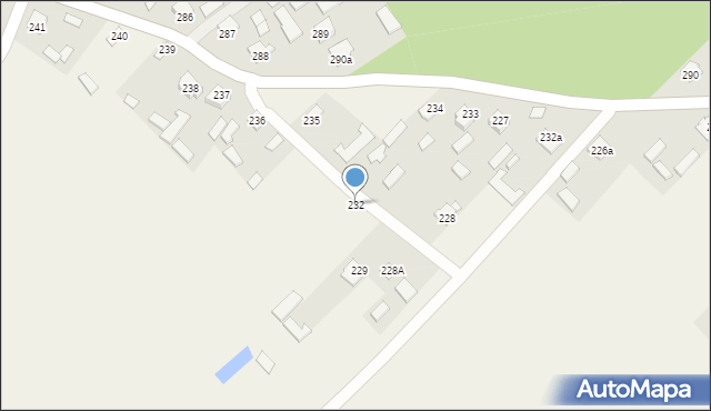 Wola Zarczycka, Wola Zarczycka, 232, mapa Wola Zarczycka