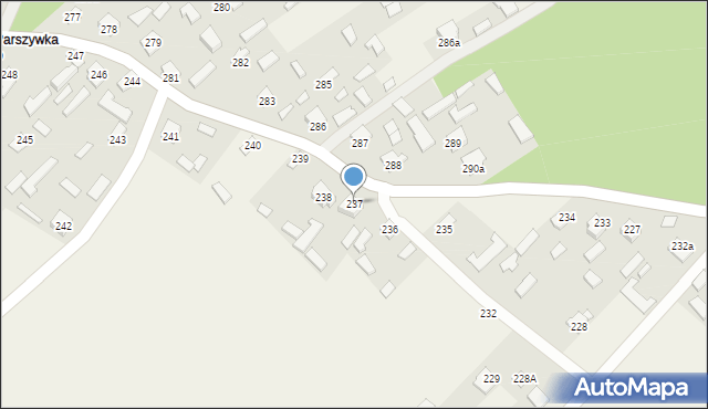 Wola Zarczycka, Wola Zarczycka, 237, mapa Wola Zarczycka