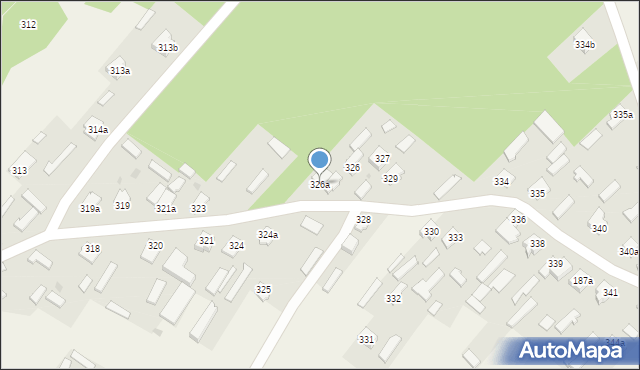 Wola Zarczycka, Wola Zarczycka, 326a, mapa Wola Zarczycka