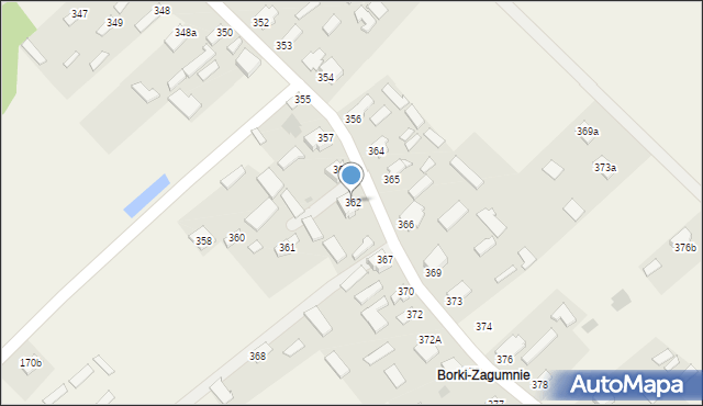 Wola Zarczycka, Wola Zarczycka, 362, mapa Wola Zarczycka