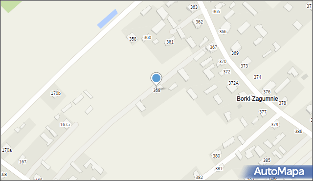 Wola Zarczycka, Wola Zarczycka, 368, mapa Wola Zarczycka