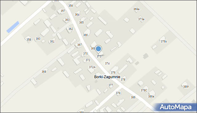 Wola Zarczycka, Wola Zarczycka, 373, mapa Wola Zarczycka