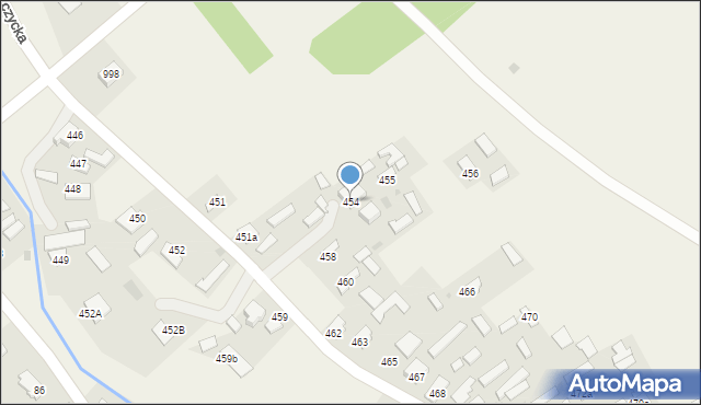 Wola Zarczycka, Wola Zarczycka, 454, mapa Wola Zarczycka