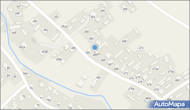 Wola Zarczycka, Wola Zarczycka, 463, mapa Wola Zarczycka