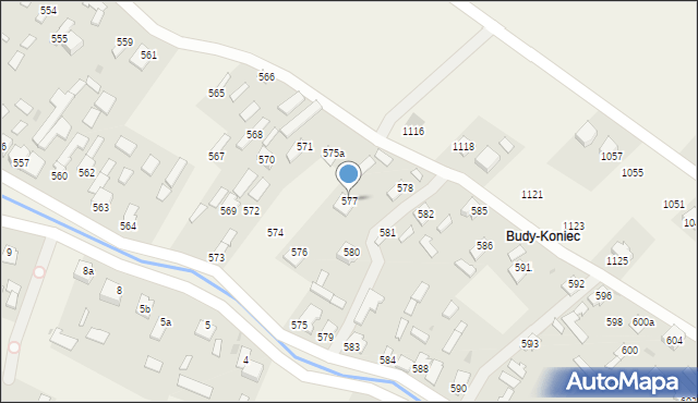 Wola Zarczycka, Wola Zarczycka, 577, mapa Wola Zarczycka