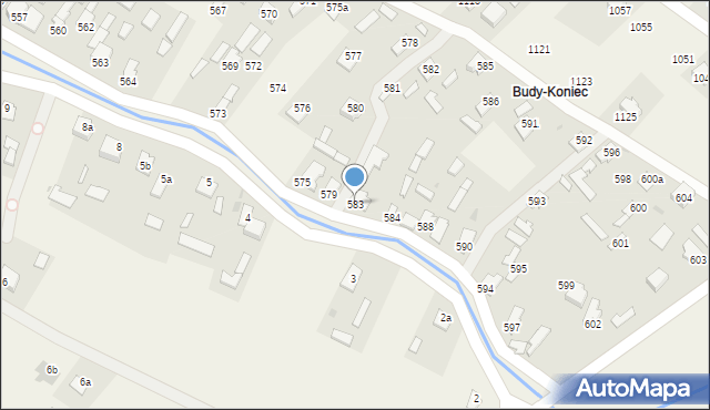 Wola Zarczycka, Wola Zarczycka, 583, mapa Wola Zarczycka