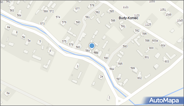 Wola Zarczycka, Wola Zarczycka, 587, mapa Wola Zarczycka