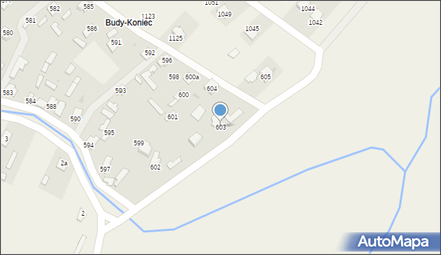 Wola Zarczycka, Wola Zarczycka, 603, mapa Wola Zarczycka