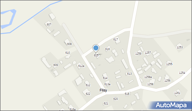 Wola Zarczycka, Wola Zarczycka, 615, mapa Wola Zarczycka