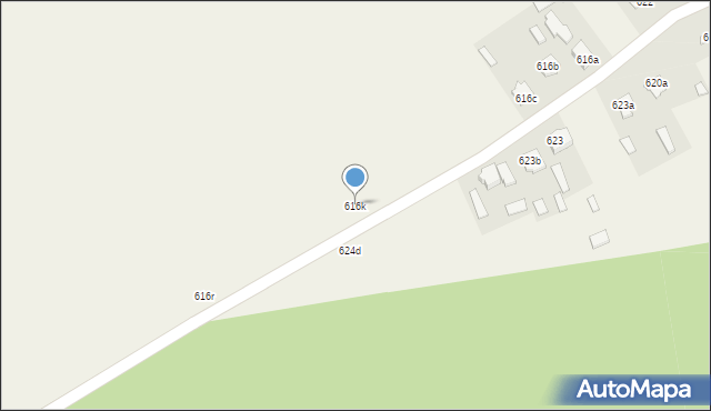 Wola Zarczycka, Wola Zarczycka, 616k, mapa Wola Zarczycka