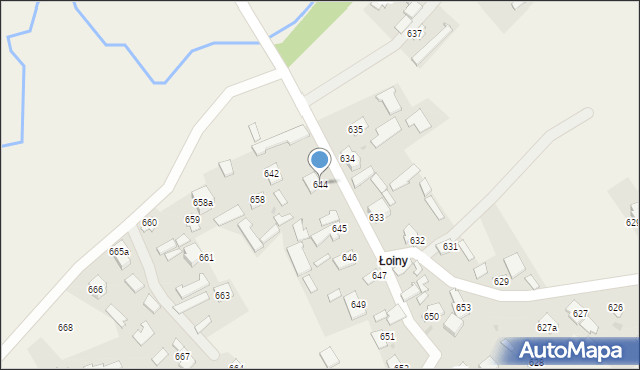 Wola Zarczycka, Wola Zarczycka, 644, mapa Wola Zarczycka