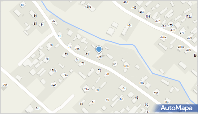 Wola Zarczycka, Wola Zarczycka, 72a, mapa Wola Zarczycka