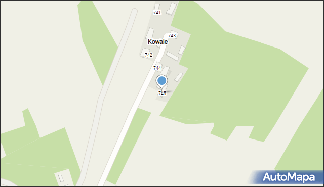 Wola Zarczycka, Wola Zarczycka, 745, mapa Wola Zarczycka