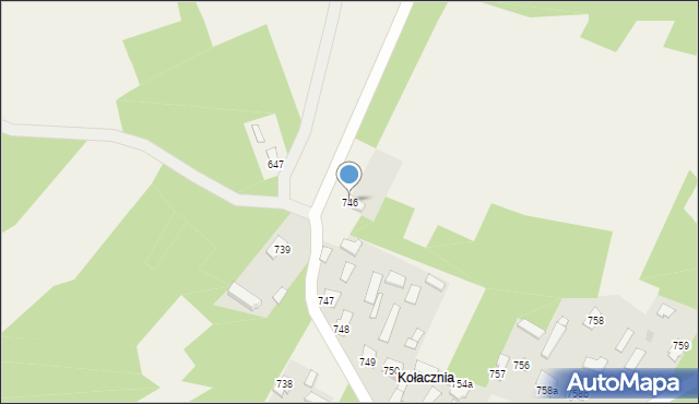 Wola Zarczycka, Wola Zarczycka, 746, mapa Wola Zarczycka