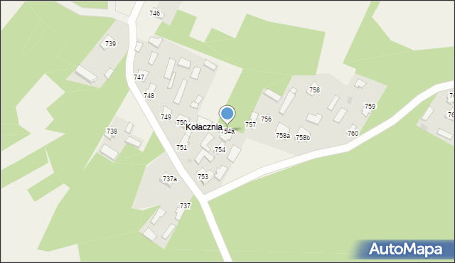 Wola Zarczycka, Wola Zarczycka, 754a, mapa Wola Zarczycka