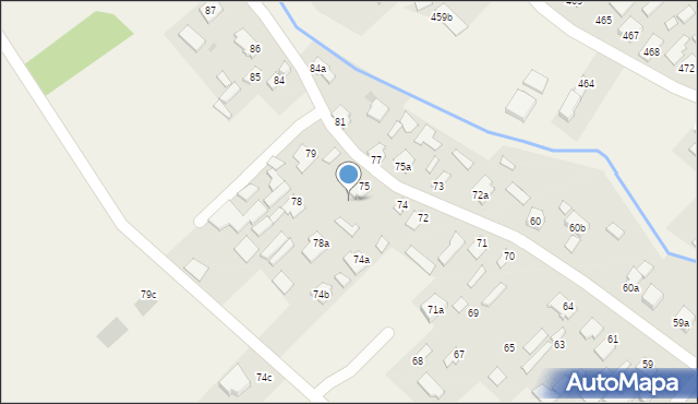 Wola Zarczycka, Wola Zarczycka, 76, mapa Wola Zarczycka