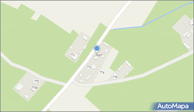 Wola Zarczycka, Wola Zarczycka, 773, mapa Wola Zarczycka