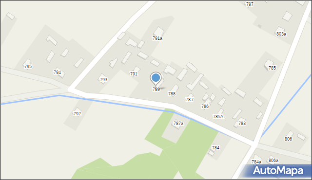 Wola Zarczycka, Wola Zarczycka, 789, mapa Wola Zarczycka