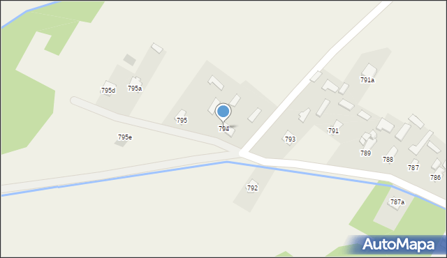 Wola Zarczycka, Wola Zarczycka, 794, mapa Wola Zarczycka