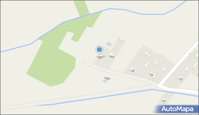 Wola Zarczycka, Wola Zarczycka, 795d, mapa Wola Zarczycka