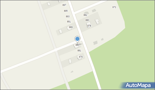 Wola Zarczycka, Wola Zarczycka, 883, mapa Wola Zarczycka
